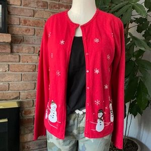 Snowman Holiday Sweater